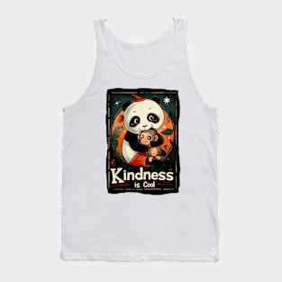 Kindness is Cool-Panda and Monkey 1 Tank Top